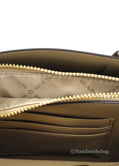 Michael Kors Mercer Medium Pale Gold Messenger Crossbody Bag